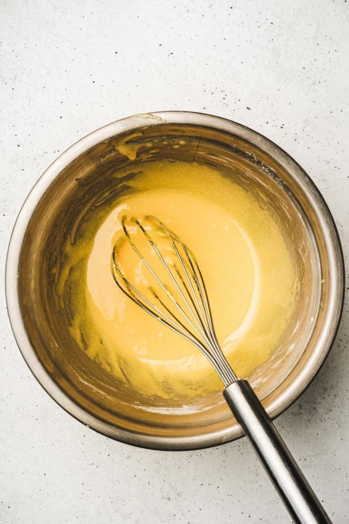 egg mixture for pastry cream